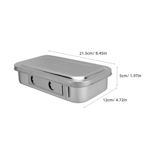 Plateau Rangement Et Stérilisation Outils Argenté 2