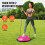 Halve exercise bal - DUOKU - AJ-20-3 - 26 inch - Capaciteit 680 kg - Roze 4