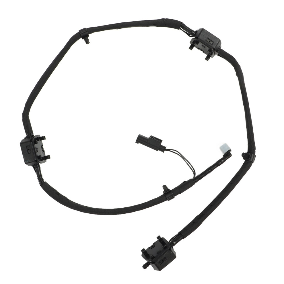 Heated Windshield Washer Nozzle For 7 Series F01 F04 2008-2015 Black 4621375544218
