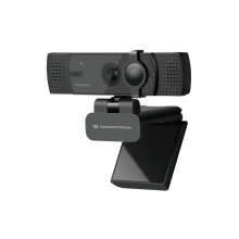 Webcam - Conceptronic - AMDIS08B - Ultra HD 4K - Geluiddempende microfoon - Kijkhoek 120