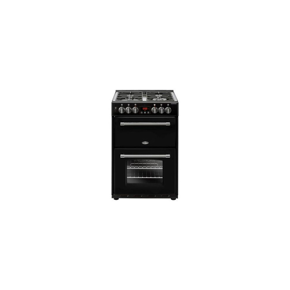 Belling Farmhouse60DF Free Standing  Dual Fuel Cooker with Gas Hob 60cm