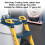 Siège d'apprentissage pour enfants avec marche adjustable, pliable, jaune 3