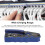 RJ45 Pass Through Crimp Tool Kit for Cat5e/6 with Crystal Head & Tester 7