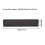 Programmable LED Car Sign Screen 230x50x10mm Red Remote Control DC5-12V 2