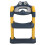 Siège d'apprentissage pour enfants avec marche adjustable, pliable, jaune 2