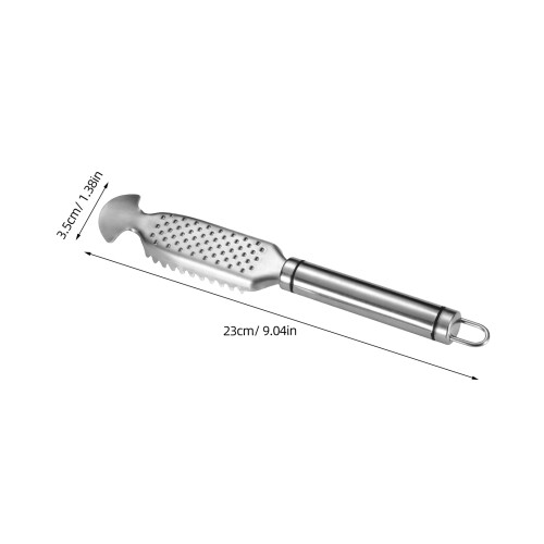 2 Pcs Descascador De Aço Inoxidável Para 1