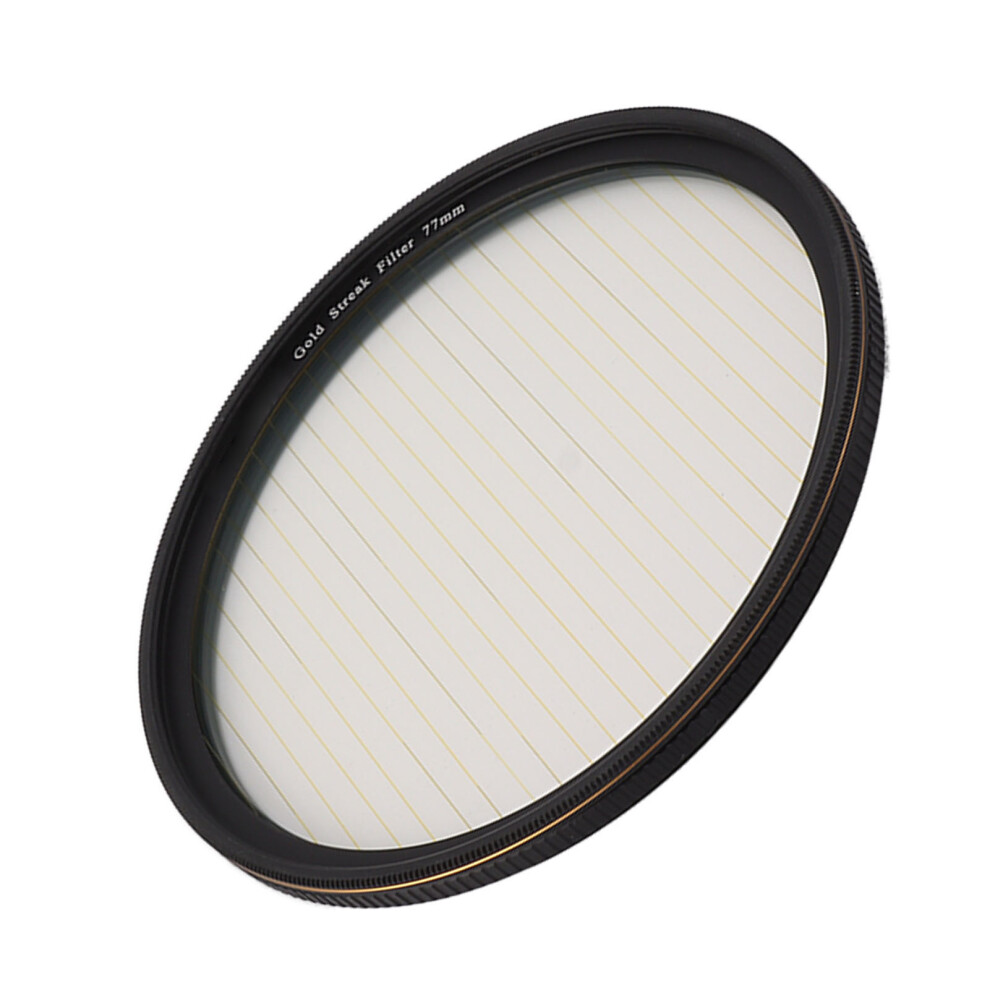 77Mm Streak Filter Flare Effect With Case For Night Photography Gold/Light 9481369312415