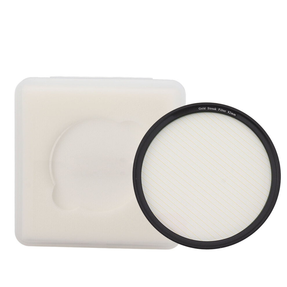Streak Filter For Camera Lenses, Flare Effect Filter Optical Glass For Enhanced Nighttime Cinematic Photography, Professional En Gold/Golden/Light 9358999048178