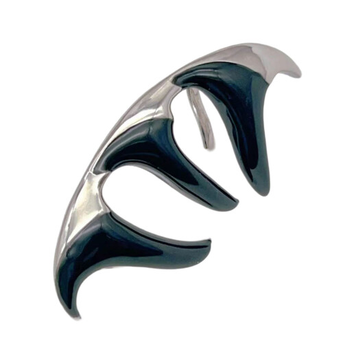 Teufelskralle-Ohrring, Gothic-Schmuck,