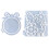 2pcs Christmas Decorations Mold Set Jewelry Making Tool for 1