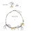 Collier/boucles d'oreilles élégants avec pendentif nœud-collier 4