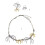 Collier/boucles d'oreilles élégants avec pendentif nœud-collier 7