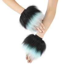 Elegant Plush Wristband Patting Hoop Adornment Cuff-Color No. 2