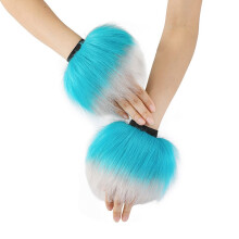 Stylish Plush Slap Bracelet Hair Wrist Cuffs-Color No. 5