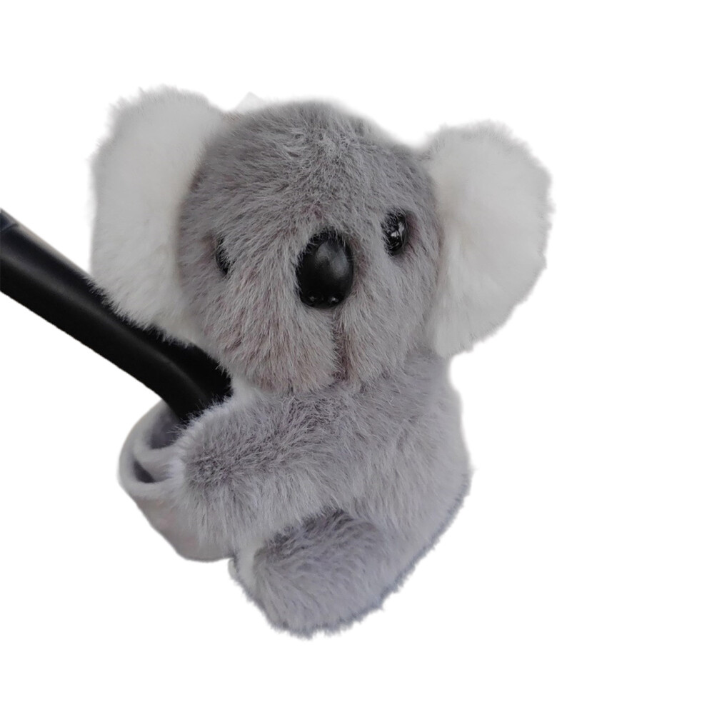 Gray Stylish Koala Shaped Doll Plush Stuffed Toy Bracelet For