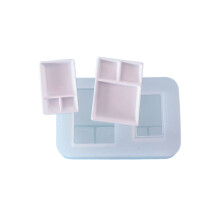 Mini plateau à Dessert, assiette, moule en Silicone,-5 styles