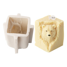 3D-Tier-Silikonform für Kerzen, Aromatherapie-Form,-Bär1