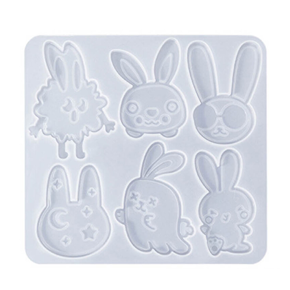 Silicone Mold for DIY Handmade Jewelry Animal Epoxy-rabbit 1