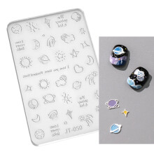 Flower Nail Art Mold Earrings Silicone Mould Jewelry-JT050
