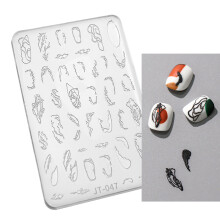 Nail Art siliconen mal 3D vlinder bloem kristal hars-JT047