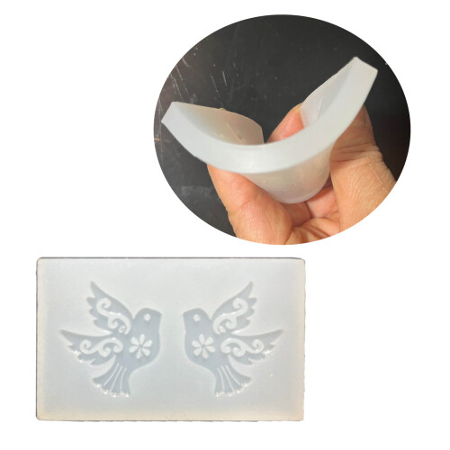 DIY Bastelform Silikonformen Taubenzubehör Form für 1