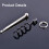 Mini Keychain Corkscrew Tool, High-Hardness Stainless Steel For Effortless Uncorking 5