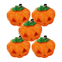 Prívesok na kľúče s tekvicou v štýle kawaii, roztomilý darček s blikajúcou LED diódou a zvukom, bezplameňová halloweenska dekorácia,