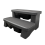 Happy Hot Tub Steps with Storage Drawers (Grey) 4