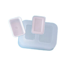 Moule de jeu alimentaire Miniature, Mini plateau à-2 styles