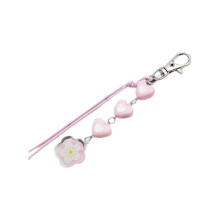 Colorful Keychain Stylish Handmade Keychain-Pink