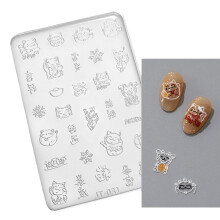 Moule d'art d'ongle pour le moule personnalisé de-JT031