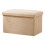 Klappbarer Ottoman mit Stoffaufbewahrung, 2