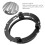 7 Inch LED Headlight Mounting Bracket for Motorcycle Black Trim Ring 3