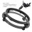 7 Inch LED Headlight Mounting Bracket for Motorcycle Black Trim Ring 4