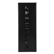 Supporto per Ombrelloni in Metallo Quadrato, Svizzero, Nero, 42x16x16cm
