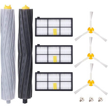 Kit de rechange pour aspirateur iRobot Roomba, pièces de rechange haute performance pour les séries 800/900, comprenant des brosses multi-surfaces