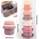 Montessori Stacking Cups, 7 Pieces Set for Early Educational Development, Colorful Stackable Nesting Cups for Motor Skills Improvement 2