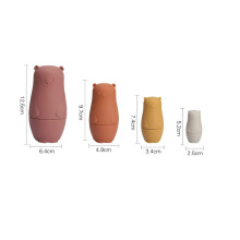 Bonecas russas criativas de encaixe, conjunto de Matryoshka de silicone que ilumina qualquer espaço com suas cores vibrantes, ideal para