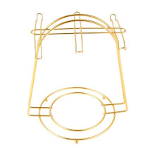Nordic Home Kitchen Tabletop Coffee Mug Holder 6 Cups Stand Gold Metal Cups Holders Rack Drain Organizer Rack