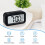 Digital Alarm Clock,Battery Operated Alarm Clock, 3
