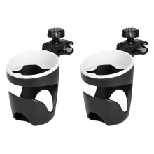 Bootsschienen-GeträNkehalter Universal-GeträNkehalter 360-Grad-Drehung, Verstellbare Klemme, Boots-GeträNkehalter, 2St