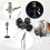 Microphone Stand Mic Boom Arm Set,Mic Thread Adapt 6