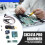 CH341A BIOS Programador USB SOP8 DIP8 1.8V Conversion Socket Juego de Clips de Prueba de 8 Pines para  o Placa Base 7
