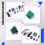 CH341A BIOS Programador USB SOP8 DIP8 1.8V Conversion Socket Juego de Clips de Prueba de 8 Pines para  o Placa Base 5