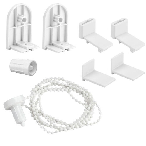 Replacement Roller Blind No Drilling17 mm Roller Blind Holder Window Double Roller Blind Clamp Holder Chain Hoist