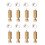 8Pcs DIY Leather Hand Sewing Position Located Hand Tool Positioning Needles Stitching, Fixed Suture Leather Tool 6-12MM 1
