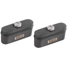 1 Par de Piezas de Contrapeso para Palos de para Bloques de Contrapeso de Varilla de Empuje de la Serie WHITE HOT/TRI-HOT 5K/ELEVEN 15G Negro