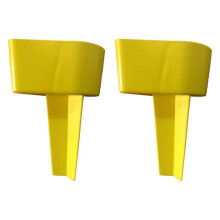 Beach Cup Holders Herbruikbare Beach Cup Holders Stabiele Beach Sand Coasters Drink Cup Holders Beach Cup Holders Geel