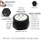 T-Encoder-Pro ESP32-S3 Rotary Encoder CHSC5816 ESP32-S3FN4R2 Kretskort 1,2 Tums AMOLED Touch Display Trådlös Modul 6