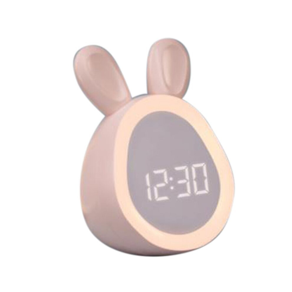 Children Cute Alarm Clock With Night Stepless Dimming Led Digital Alarm Clock For Boys And Girls Light